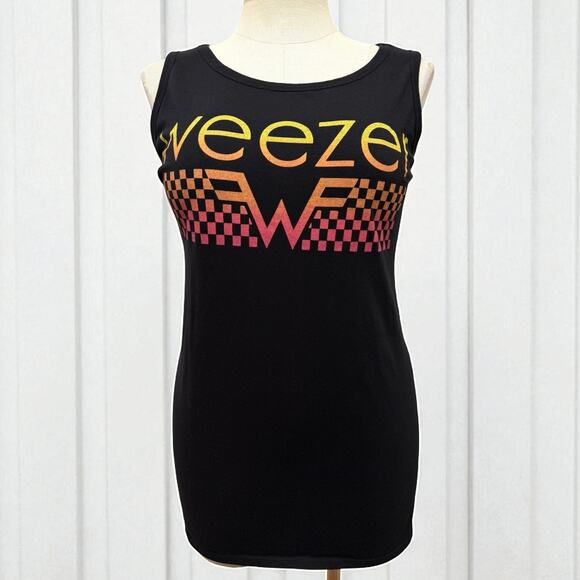 Torrid 5 (5X 28) Weezer Concert Rock Music Band Punk Logo Tank Top Shirt Classic - Picture 3 of 3